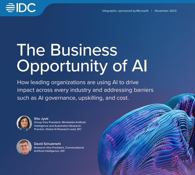 The Business Opportunity of AI IDC